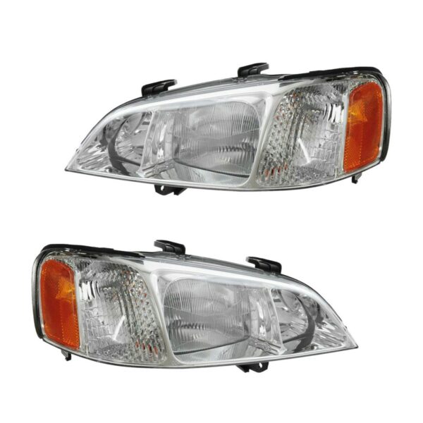 Headlights Headlamps Left & Right Pair Set for 99-01 Acura TL