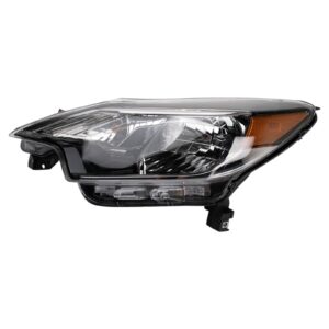Left Headlight Compatible with 2017-2019 Nissan Versa Note
