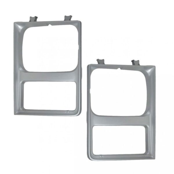 Headlight Trim Bezel Surround Pair Set Compatible with Blazer Suburban Pickup Truck