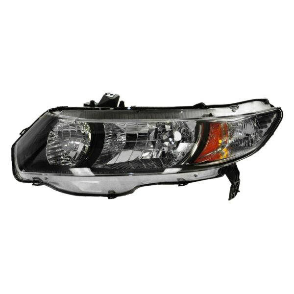 Headlight Headlamp LH Left Hand Driver Side for 10-11 Honda Civic 2 Door Coupe