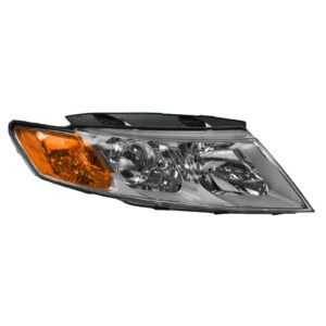 Chrome Insert Headlight Right Passenger Side RH For 09-10 Magentis Optima