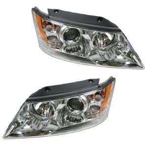 Headlight Headlamp Left & Right Pair Set for 09-10 Sonata