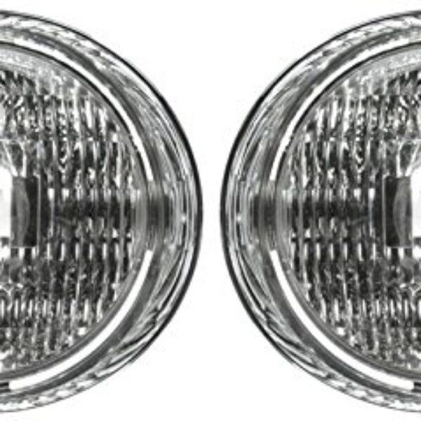 Inner Inside Headlights Headlamps Left & Right Pair Set for Freightliner Century