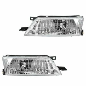 Headlights Headlamps Left LH & Right RH Pair Set for 97-99 Nissan Maxima