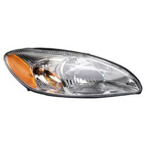 Right Headlight Compatible with 2000-2007 Ford Taurus