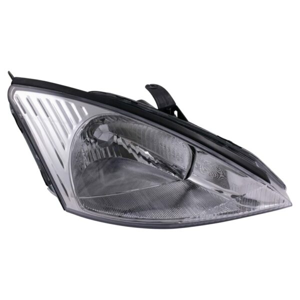 Headlight Headlamp Passenger Side Right RH Halogen Compatible with 00-02 Ford Focus
