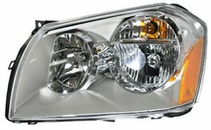 Headlight Headlamp w/ Chrome Housing Driver Side Left LH for 05-07 Dodge Magnum
