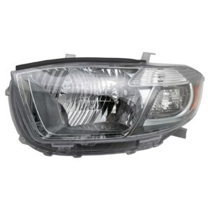Headlight Headlamp Driver Side Left LH Compatible with 08-10 Toyota Highlander Sport