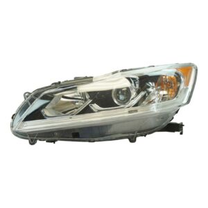 Halogen Headlight Lamp Assembly LH LF Driver Side for Honda Accord LX Sedan