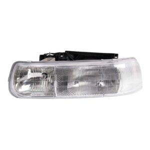 Left Headlight Compatible with 99-02 Chevrolet Silverado 00-06 Suburban Tahoe