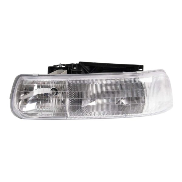 Left Headlight Compatible with 99-02 Chevrolet Silverado 00-06 Suburban Tahoe
