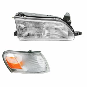 Headlight Headlamp & Parking Corner Light Passenger Side Right RH for Corolla