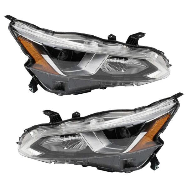 Headlight Set Compatible with 2019-2021 Nissan Altima