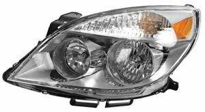 Front Headlight Headlamp Light Lamp Driver Left Hand LH for 07-09 Saturn Aura