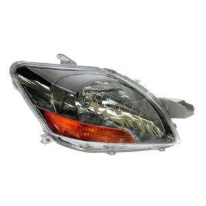 Headlight Headlamp Passenger Side Right RH for 09-11 Toyota Yaris S 4 Door Sedan