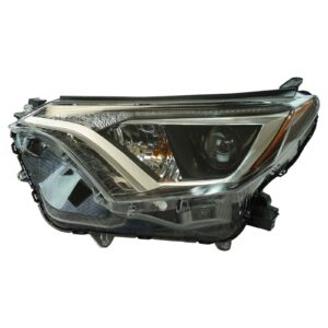 Halogen Headlight Lamp Assembly LH LF Driver Side Compatible With Toyota Rav4