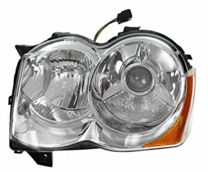HID Headlight Headlamp Left Hand Driver Side LH for 08-10 Jeep Grand Cherokee