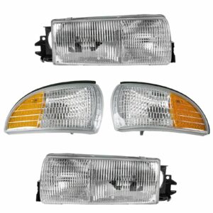 Headlight & Corner Light Kit Set for Roadmaster Caprice Impala Custom Cruiser