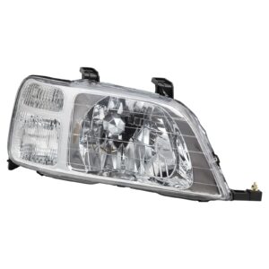 Headlight Headlamp Passenger Side Right RH Compatible with 97-01 Honda CR-V
