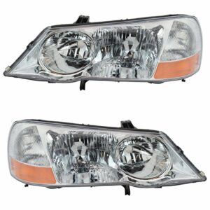 HID Xenon Headlights Headlamps Left & Right Pair Set for 02-03 Acura TL