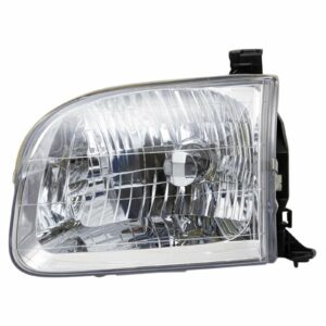 Headlight LH Left Driver Side Compatible with 2001-2004 Toyota Sequoia / 2004 Toyota Tundra Double Cab