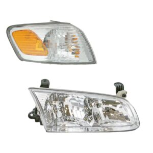 Headlight Lamp Parking Marker Signal RH Passenger for 00-01 Toyota Camry New