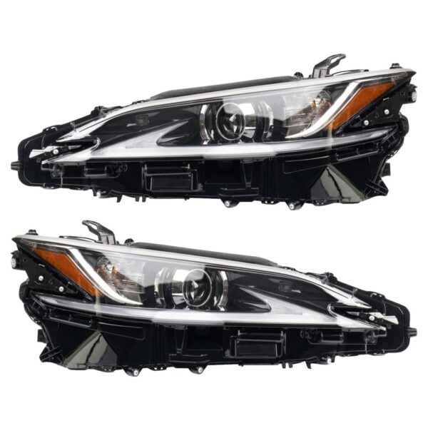 Headlight Set Compatible with 2019-2020 Lexus ES350
