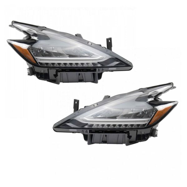 Headlight Set Compatible with 2019 Nissan Murano