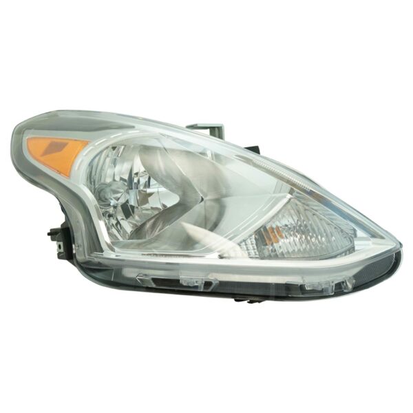 Halogen Headlight Lamp Assembly RH RF Passenger Side Compatible With Nissan Versa