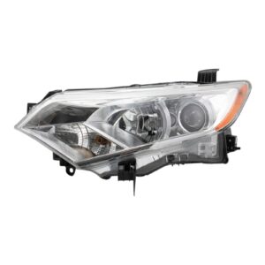 Headlight Lamp Assembly Left Driver Side LF LH Halogen Compatible with Nissan Quest
