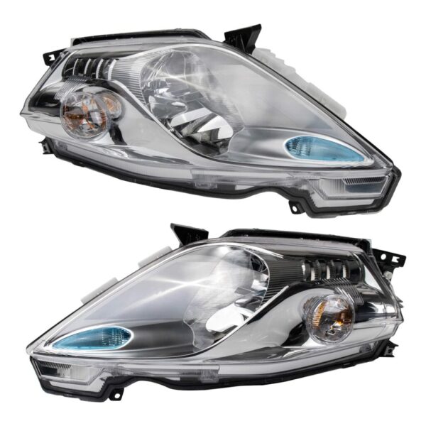 Headlight Set Compatible with 2015-2017 Nissan LEAF