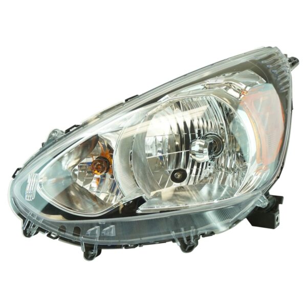 Halogen Headlight Lamp LH LF Driver Side Compatible With Mitsubishi Mirage