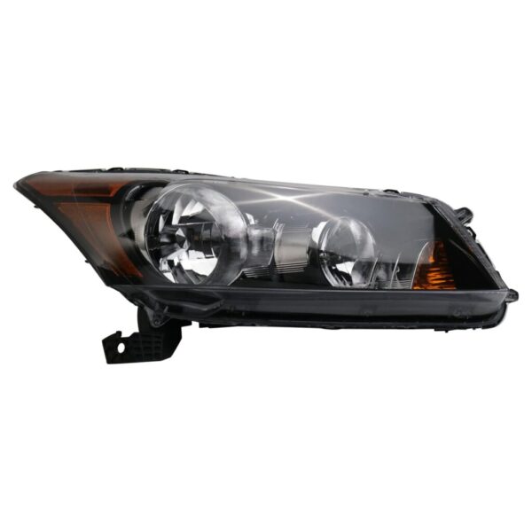 Right Headlight Compatible with 2008-2012 Honda Accord