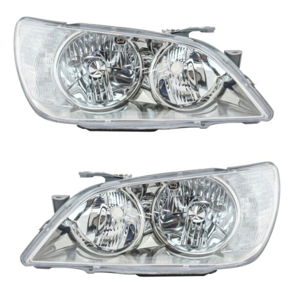 HID Xenon Headlights Headlamps Left & Right Pair Set for 01-05 Lexus IS300