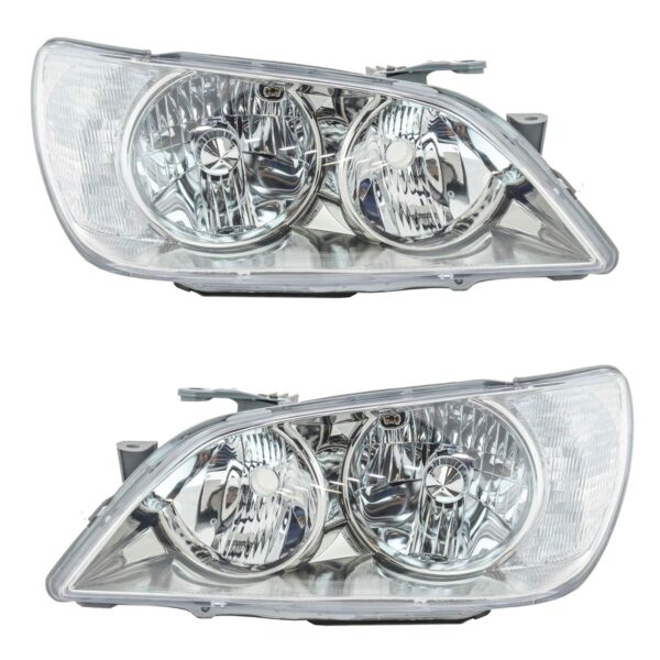 HID Xenon Headlights Headlamps Left & Right Pair Set for 01-05 Lexus IS300
