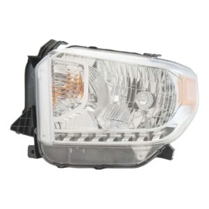 Halogen Headlight Headlamp Driver Side LH LF Compatible with Toyota Tundra Pickup Truck