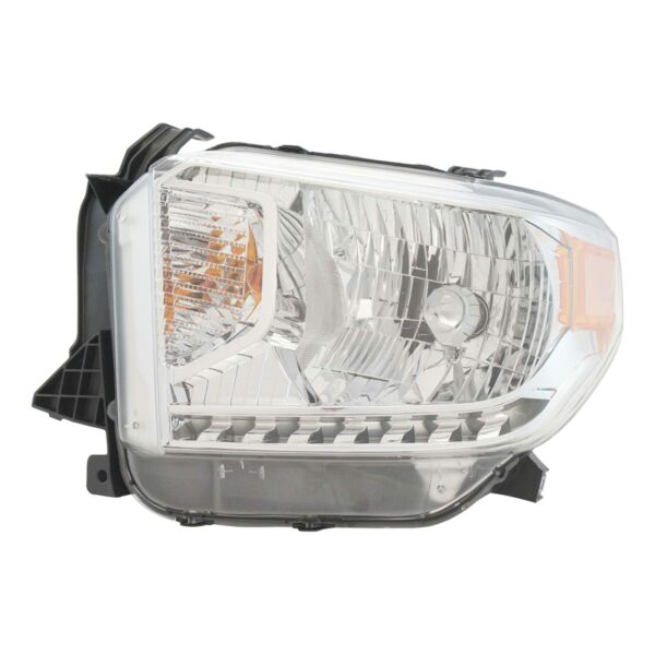 Halogen Headlight Headlamp Driver Side LH LF Compatible with Toyota Tundra Pickup Truck