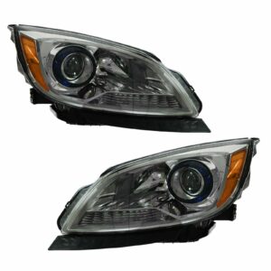 Headlight Headlamp LH Driver RH Passenger PAIR for 12-13 Buick Verano