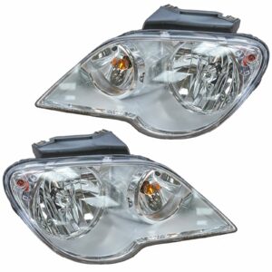 Headlamp Headlight Left & Right Pair Set for 07-08 Pacifica