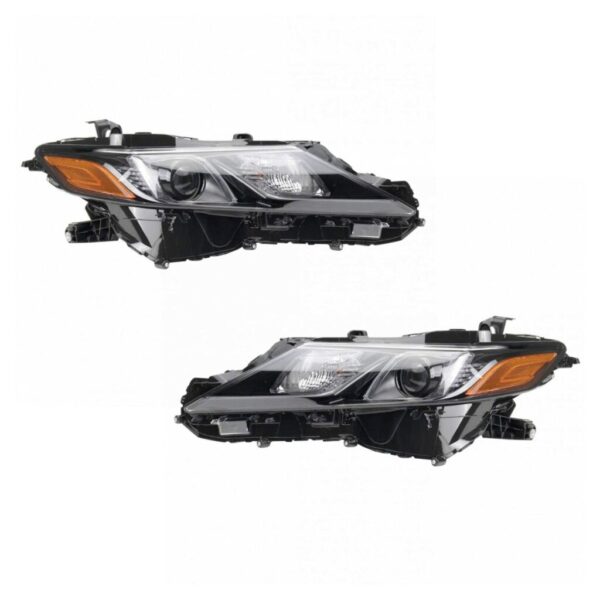 Headlight Set Compatible with 2020-2021 Toyota Camry