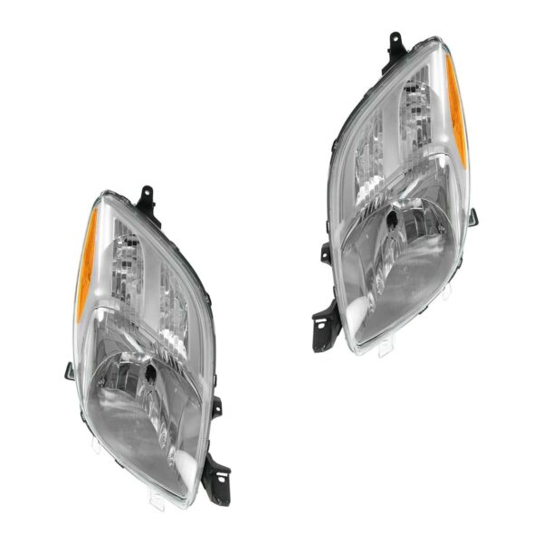 Headlight Headlamp Pair for Toyota Yaris Hatchback 06 07 08