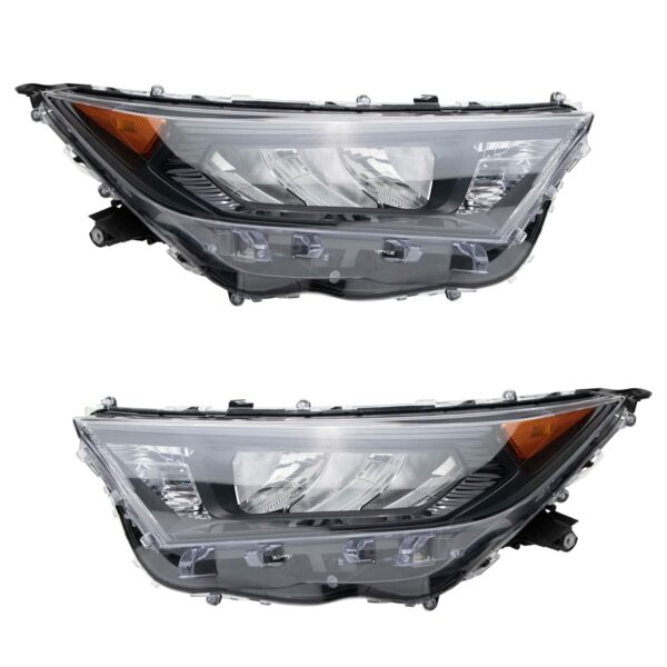 Headlight Set Compatible with 2019-2021 Toyota RAV4