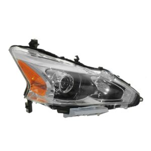 Headlight Head Lamp Halogen RH Right Passenger Side for 13 Nissan Altima Sedan