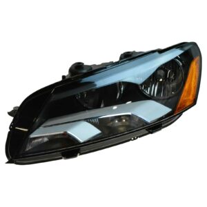 Halogen Headlight Head Lamp Assembly LH Driver Side for Volkswagen Passat