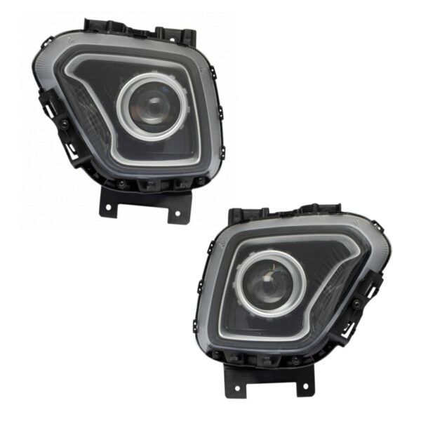 Headlight Set Compatible with 2020-2021 Kia Soul