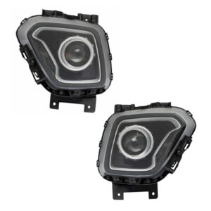 Headlight Set Compatible with 2020-2021 Kia Soul