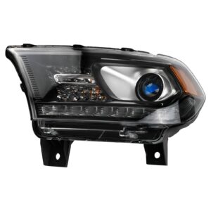 Headlight Lamp Assembly w/ LED Daytime Running Lights LH for Durango