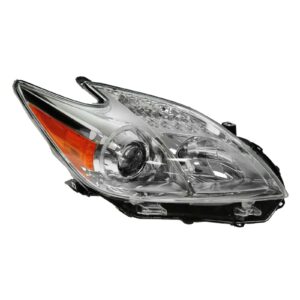 Headlight Headlamp Halogen Passenger Side Right RH RF for 12-13 Toyota Prius
