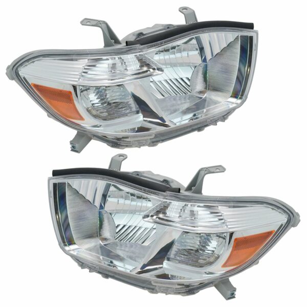 Headlight Headlamp Pair for Toyota Highlander 2008-2010
