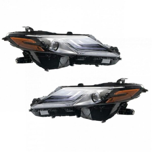 Headlight Set Compatible with 2021 Toyota Camry